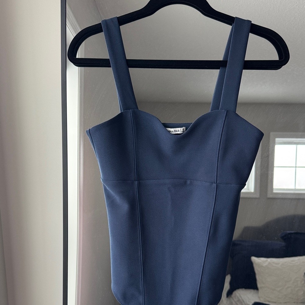 Abercrombie Structured Tank Bodysuit